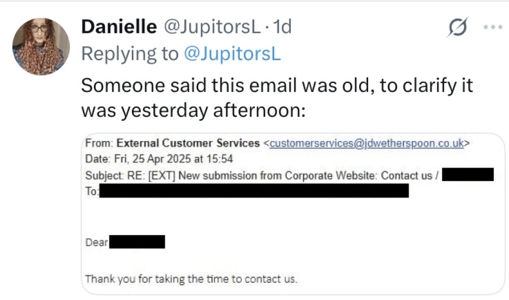 Wetherspoons on the SC Ruling