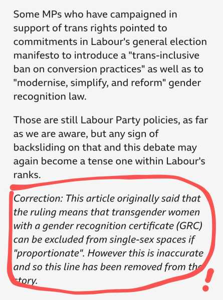 A step in the right direction for the BBC