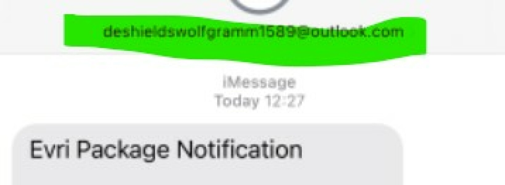 Scam text ?