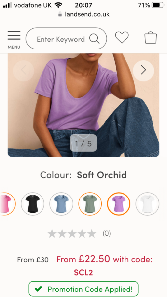 Replacement for Boden voop tee?