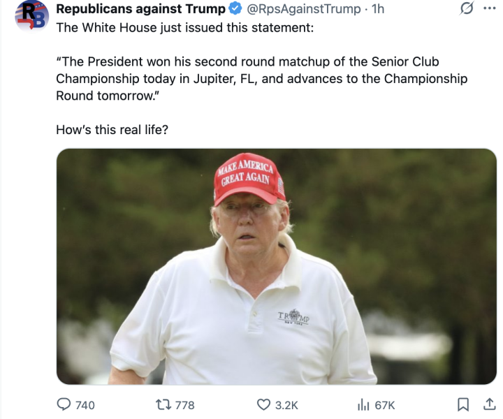 Are We Feeling Liberated Yet? - Trump thread #141