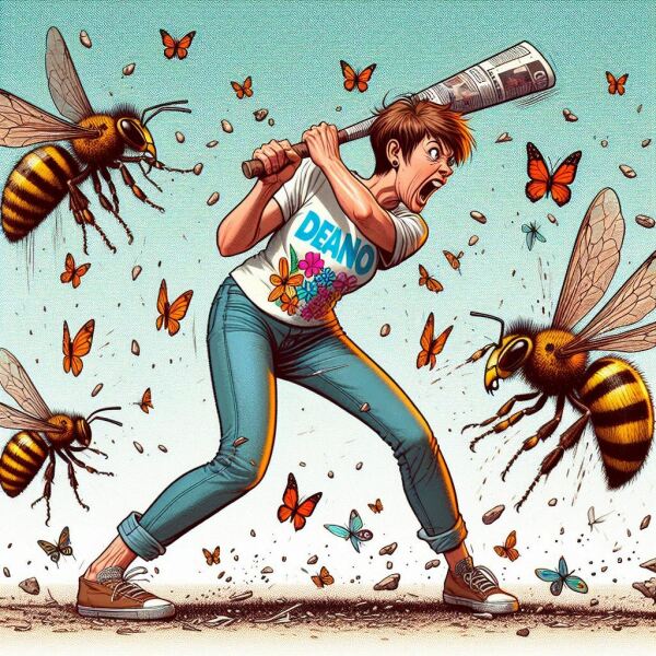 The Bluestocking - where women are women, and small furry animals are gerbils, quokkas,  capybaras, or a red panda called Rosy