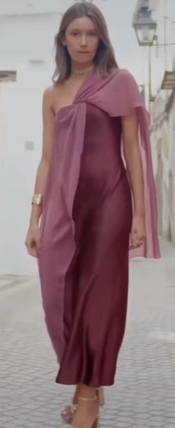 What do you think about this dress for a wedding in Spain?