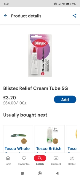 BLISTEX is in stock !