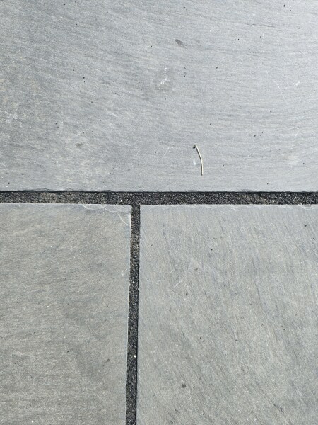 Council slab patio gaps