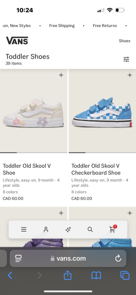 Toddlers brand new nikes scuffed