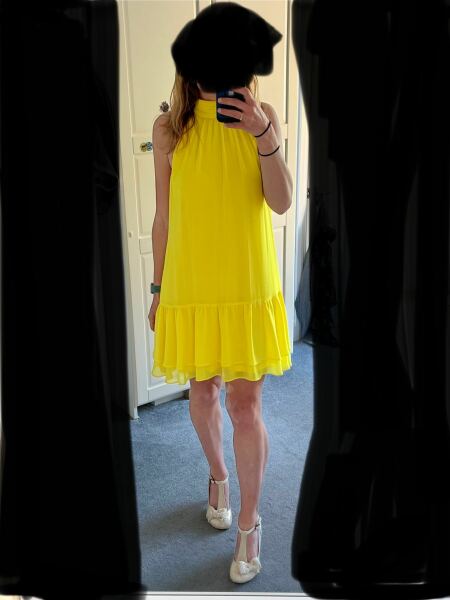 Help me find a trendy party dress when I don’t like the current trends and am old enough to use the word trendy 😁