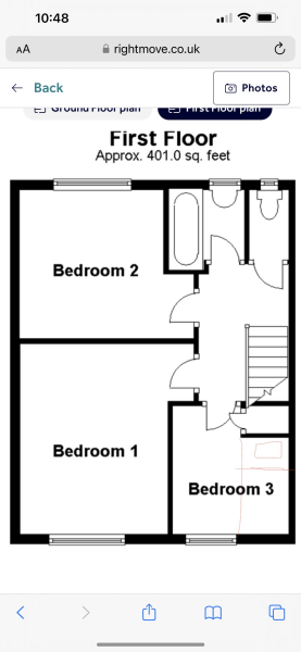Anyone split a bigger bedroom into two?