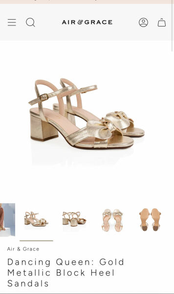 Air & Grace Dancing Queen sandals?