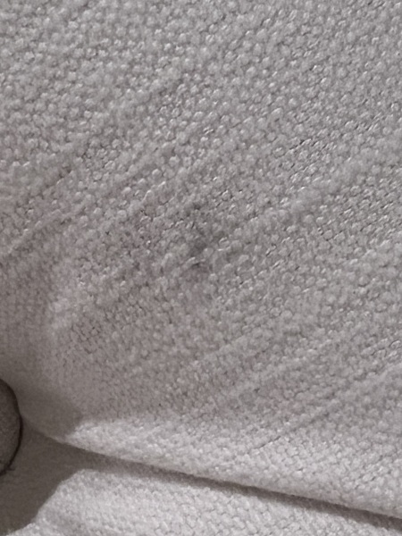 Damaged bed from the White company - WWYD?