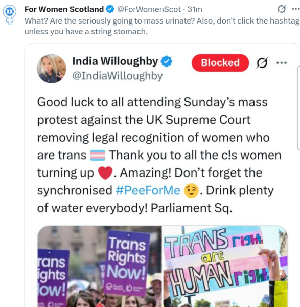 Mass piss-up?
