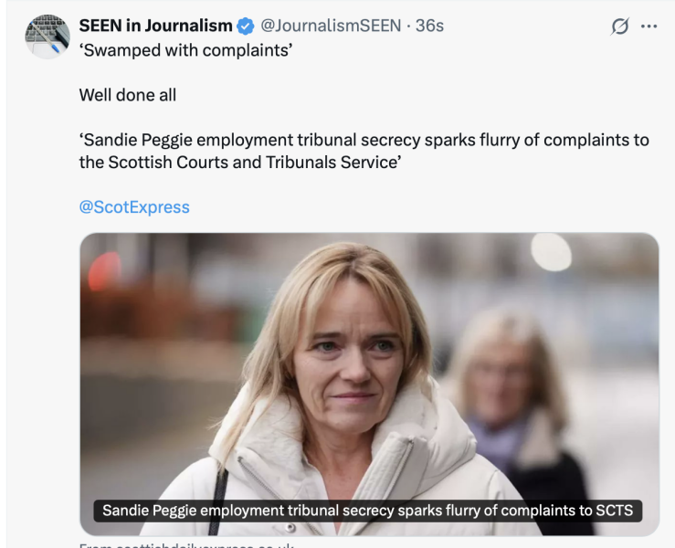 How to object to NHS Fife wanting to deny public access to Peggie tribunal