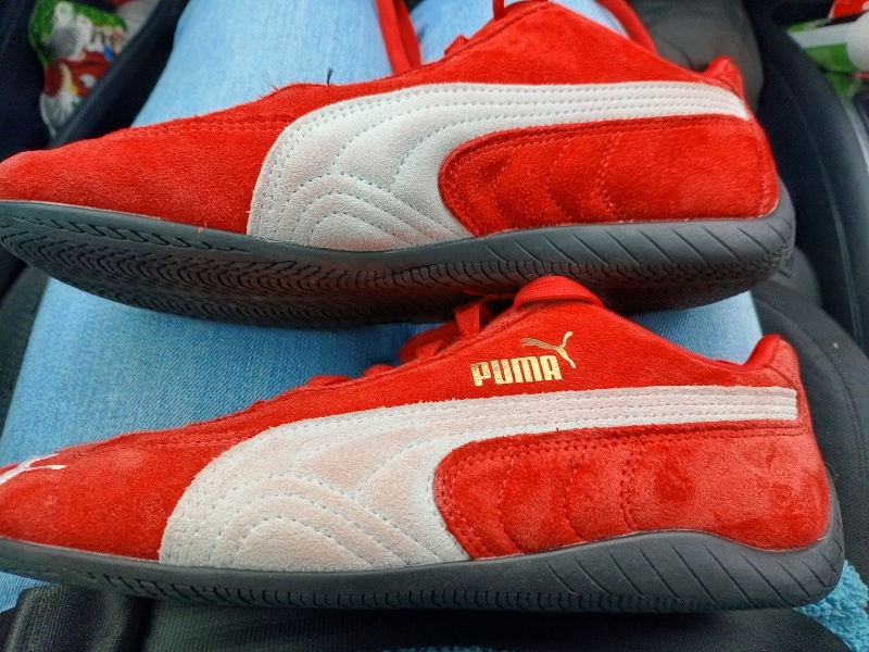 Puma speedcat trainer woes - colour transfer