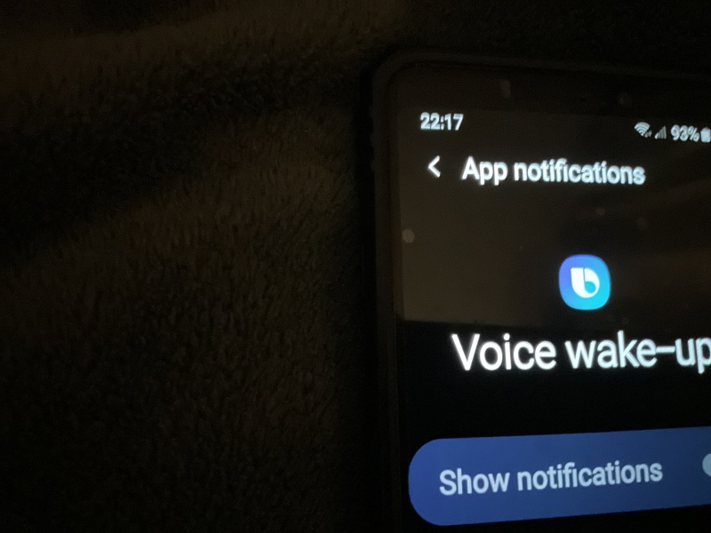 Flashing icon on my phone when on lock screen