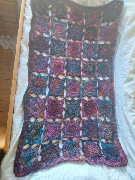 Help please! Crochet blanket edge advice