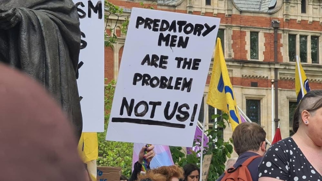 Trans protest- sharing for balance