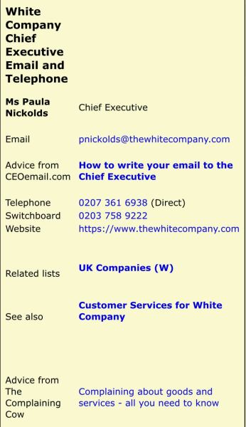 Damaged bed from the White company - WWYD?