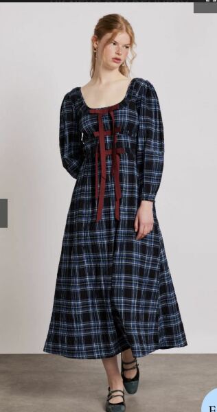This Damson Madder Check dress..