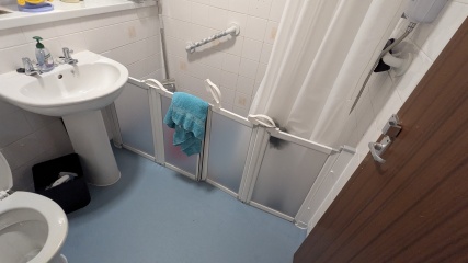 Disabled wet room