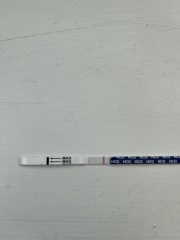 Faint positive line?