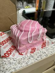 I’ve got a giant French fancy…