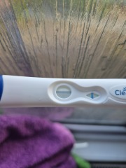 Tested this morning, evap or early positive?