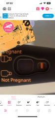 Indent, evap or faint positive?