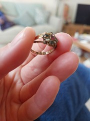 Hallmarks-gold ring
