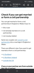 Husband getting married