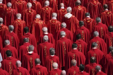 Prince William not in black at Pope's funeral