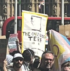 TRAs deface Millicent Fawcett statue