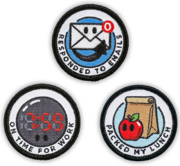 New rainbow/ brownies and guide badges