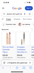 HELP PLEASE!! - Coral lipstick in slim gold tube