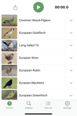 Garden birds today according to my Merlin app