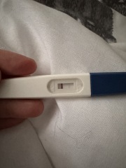 Evap or Faint positive.