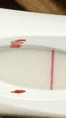 Clear blue line! Yes or no?