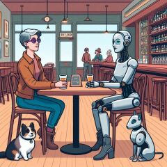 The Bluestocking - where women are women, and small furry animals are gerbils, quokkas,  capybaras, or a red panda called Rosy