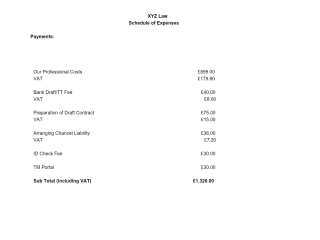 Solicitors fees for buying and selling a house