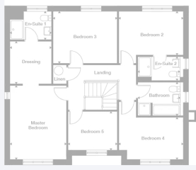 Are the bedrooms in this house too small (floor plan)?