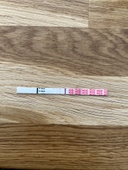 Faint line