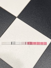 Faint line
