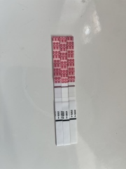 Pink test looks positive - clear blue negative