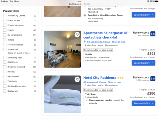 Missing bed in AirBNB