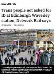 TRAs deface Millicent Fawcett statue