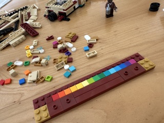 To show me your Lego collection?