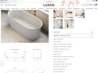 Lusso baths