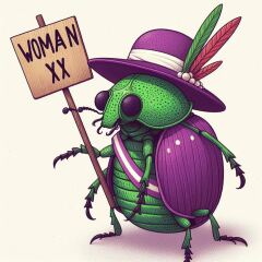 The Bluestocking - where women are women, and small furry animals are gerbils, quokkas,  capybaras, or a red panda called Rosy