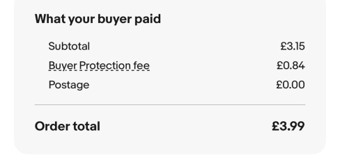 to think Ebay should feck off with their stupid new fees?