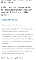 Irresponsible article in SecEd