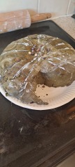 How can I make this 'Bulge Cake' look more realistic?